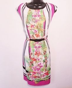 NWOT  Emma & Michele Tropical Floral Dress